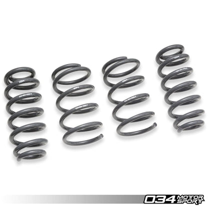 034Motorsport Audi Dynamic+ Lowering Springs, 8V.5 RS3 Quattro Performance Spring Set - ML Performance