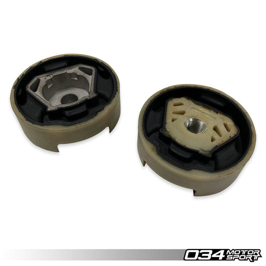 034Motorsport Audi VW Dogbone Mount Pair, Street Density (Inc. MKVII Golf/GTI/R & 8V/8V.5 A3/S3/RS3 & 8S TT/TTS/TTRS (MQB)) - ML Performance
