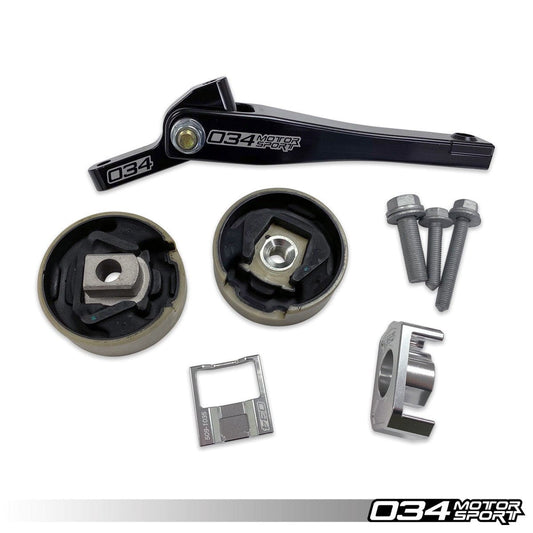 034Motorsport Audi VW Billet Spherical Dogbone Mount Performance Pack with Dogbone Pucks (8V A3/S3, 8S TT/TTS & MkVII Golf/GTI/R) - ML Performance UK