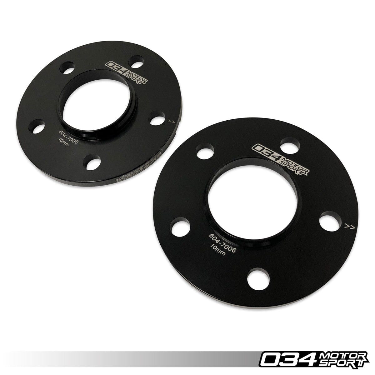 034Motorsport Wheel Spacer Pair, 10mm, Audi 5x112mm with 66.5mm Center Bore - ML Performance