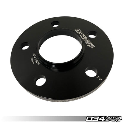 034Motorsport Wheel Spacer Pair, 10mm, Audi 5x112mm with 66.5mm Center Bore - ML Performance