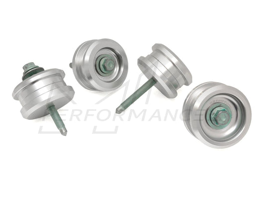 034Motorsport Subframe Bushings, Front, Billet Aluminum B5/B6/B7 Chassis - ML Performance UK