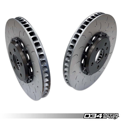 034Motorsport Audi B9 B9.5 2-Piece Floating Front Brake Disc Upgrade Kit (S4, S5 & SQ5) - ML Performance UK