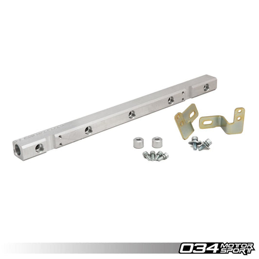 034Motorsport Audi I5 20-valve Fuel Rail with AAN Brackets - ML Performance UK
