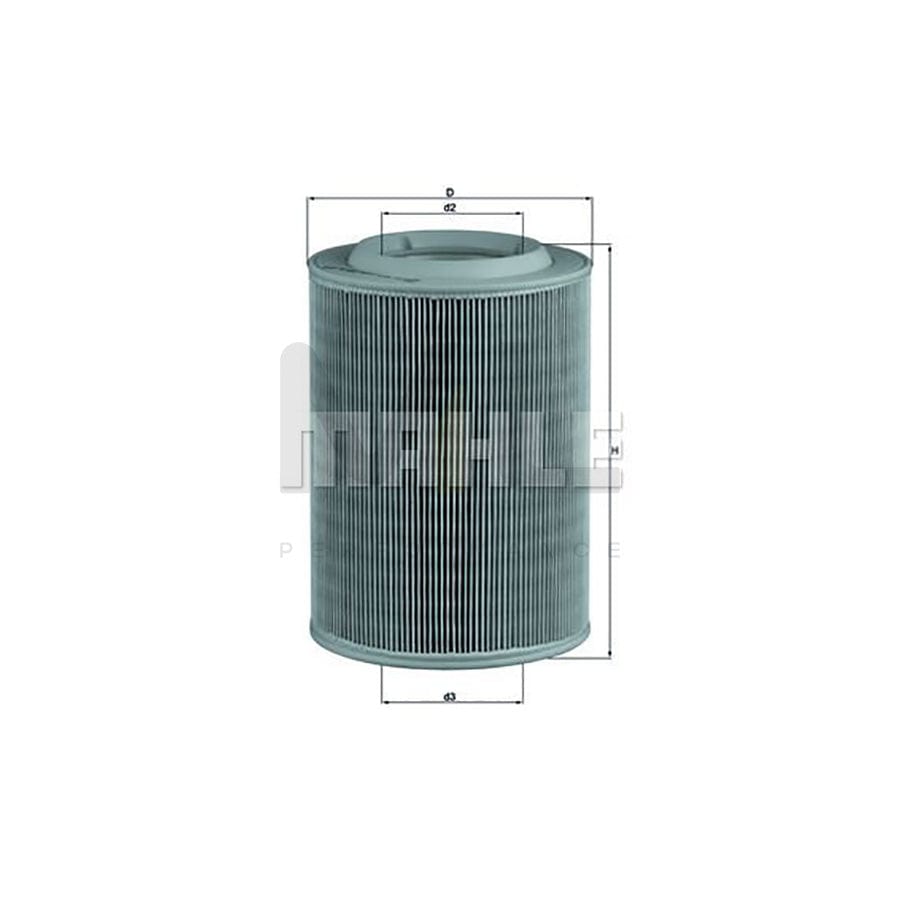 MAHLE ORIGINAL LX 314 Air Filter Filter Insert | ML Performance Car Parts