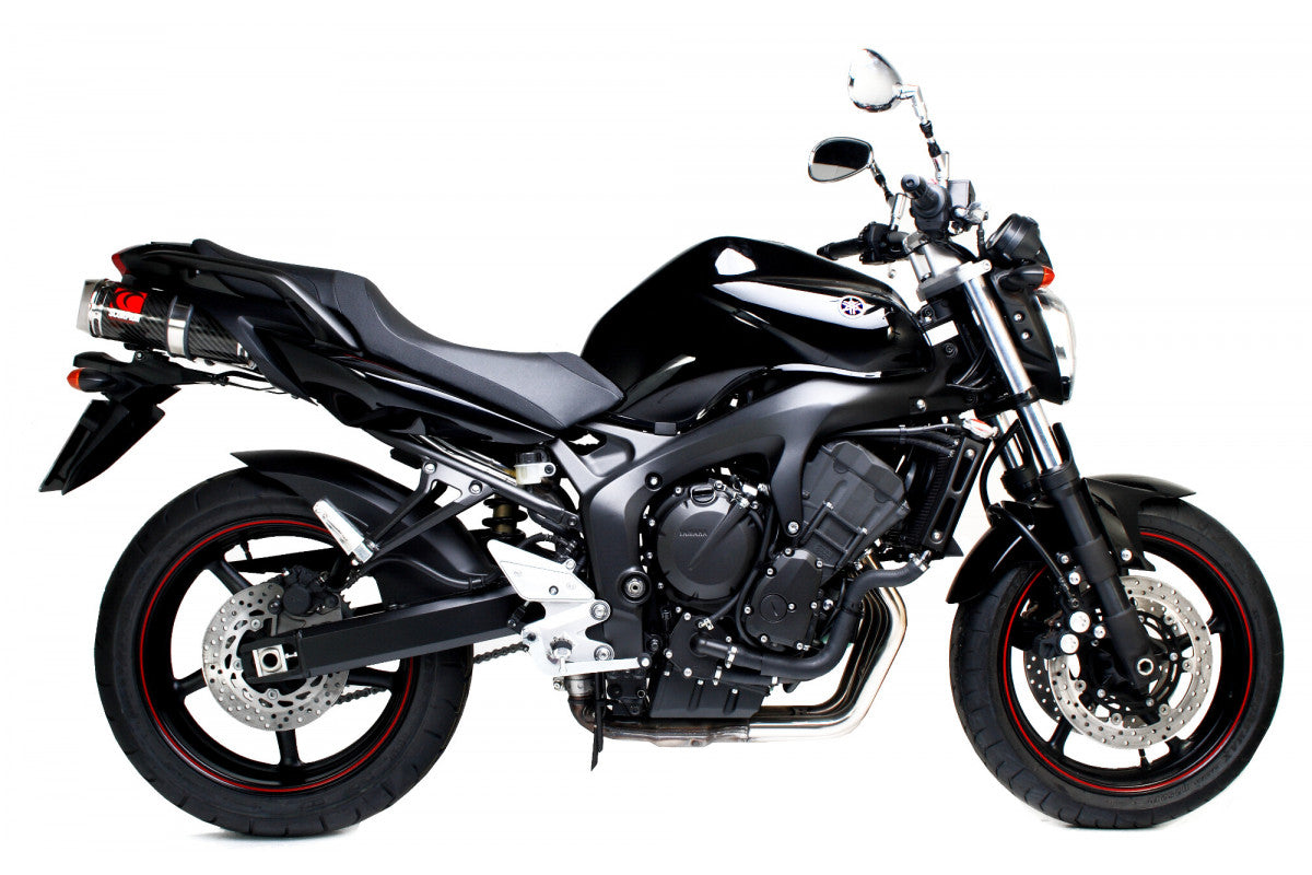 Scorpion EYA70CEO Yamaha Factory Oval Slip-On (Pair) - Carbon Fibre Sleeve (FZS / FZS600 Fazer) | ML Performance UK UK