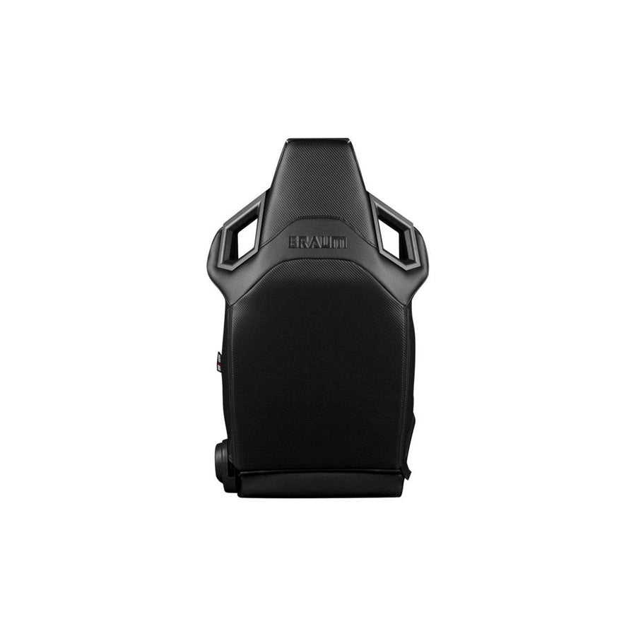 BRAUM Alpha-X Series Sport Reclinable Seats (Black Leatherette Red Trim) – Priced Per Pair