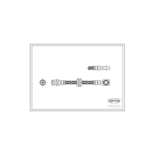 Corteco 19032372 Brake Hose | ML Performance UK