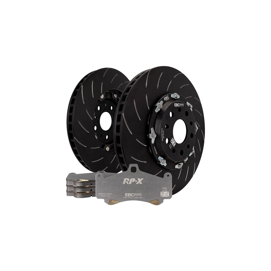 EBC P2DK004RPX Mitsubishi Lancer Evo 10 Front Kit RPX Full Race Pads & 2-Piece Fully-Floating Discs - Brembo Caliper 1 | ML Performance UK Car Parts