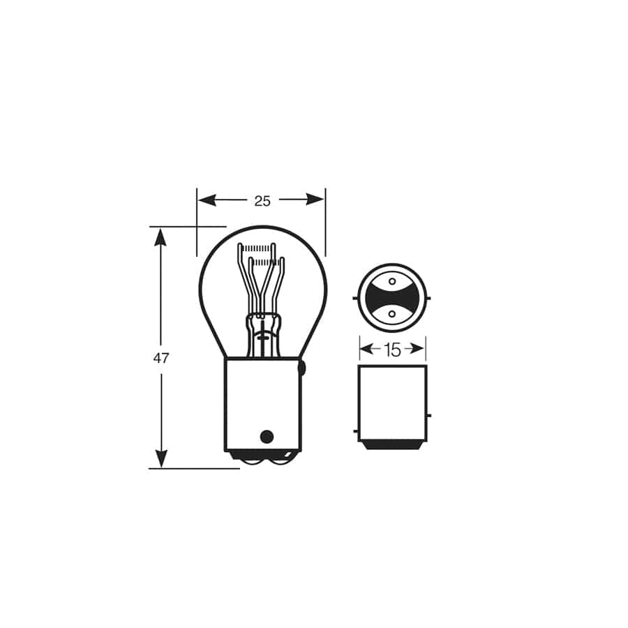 RING R566 12V 21/4W P21/4W OSP BAZ15d Fog & Tail (10 units ) | ML Performance