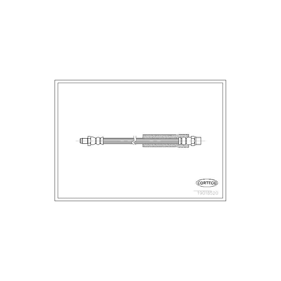 Corteco 19018520 Brake Hose | ML Performance UK