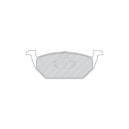 Ferodo Premier Eco Friction Fdb408 Brake Pad Set Incl. Wear Warning Contact, With Brake Caliper Screws | ML Performance Car Parts