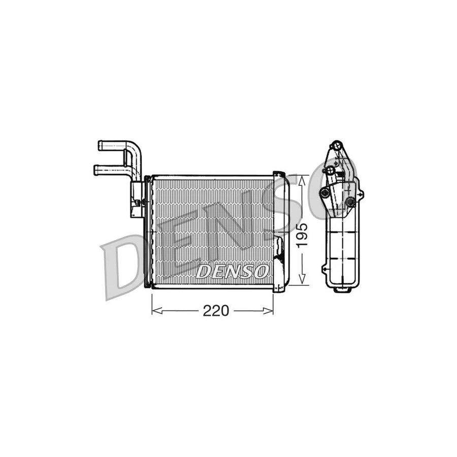 Denso DRR09032 Drr09032 Heater Matrix For Fiat Ducato | ML Performance UK