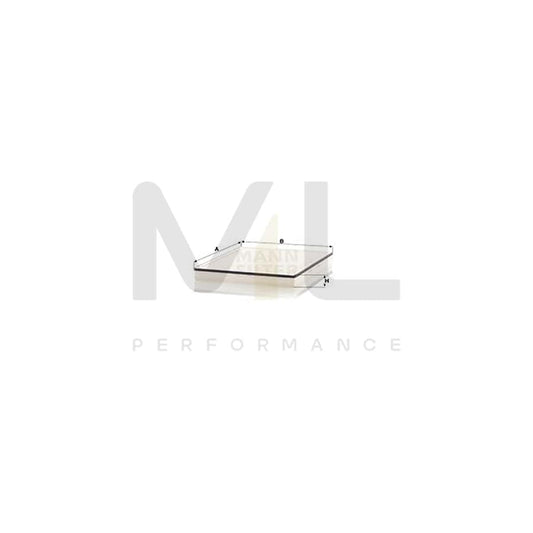 MANN-FILTER CU 52 003 Pollen filter Particulate Filter | ML Performance Car Parts