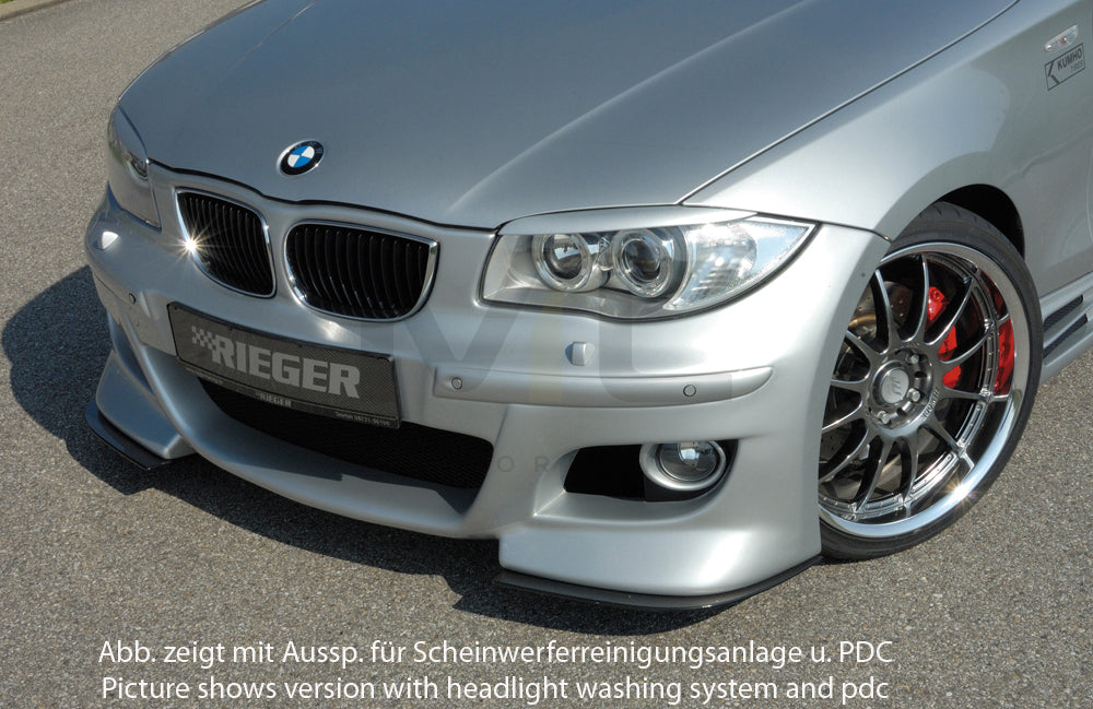 Rieger 00035014 BMW 1 Series E87 Front Bumper 3 | ML Performance UK Car Parts