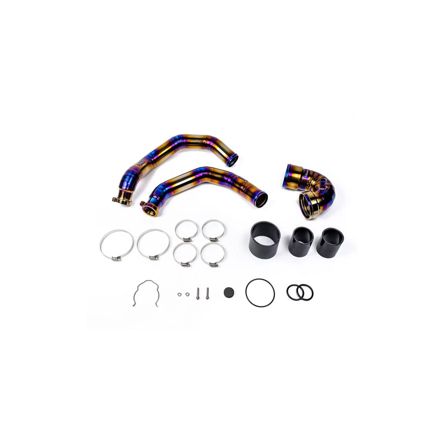 VR Performance Titanium Chargepipes and J-pipe BMW M3 |  M4 |  M2C | F8x 2015-2021