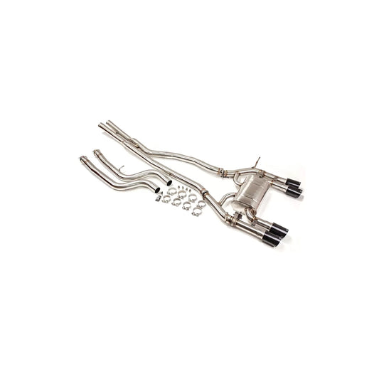 VR Performance Stainless Valvetronic Exhaust System with Carbon Tips BMW M3 | M4 F8x 2015-2020