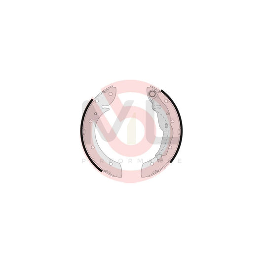 BREMBO S 68 521 Brake Shoe Set with handbrake lever | ML Performance Car Parts