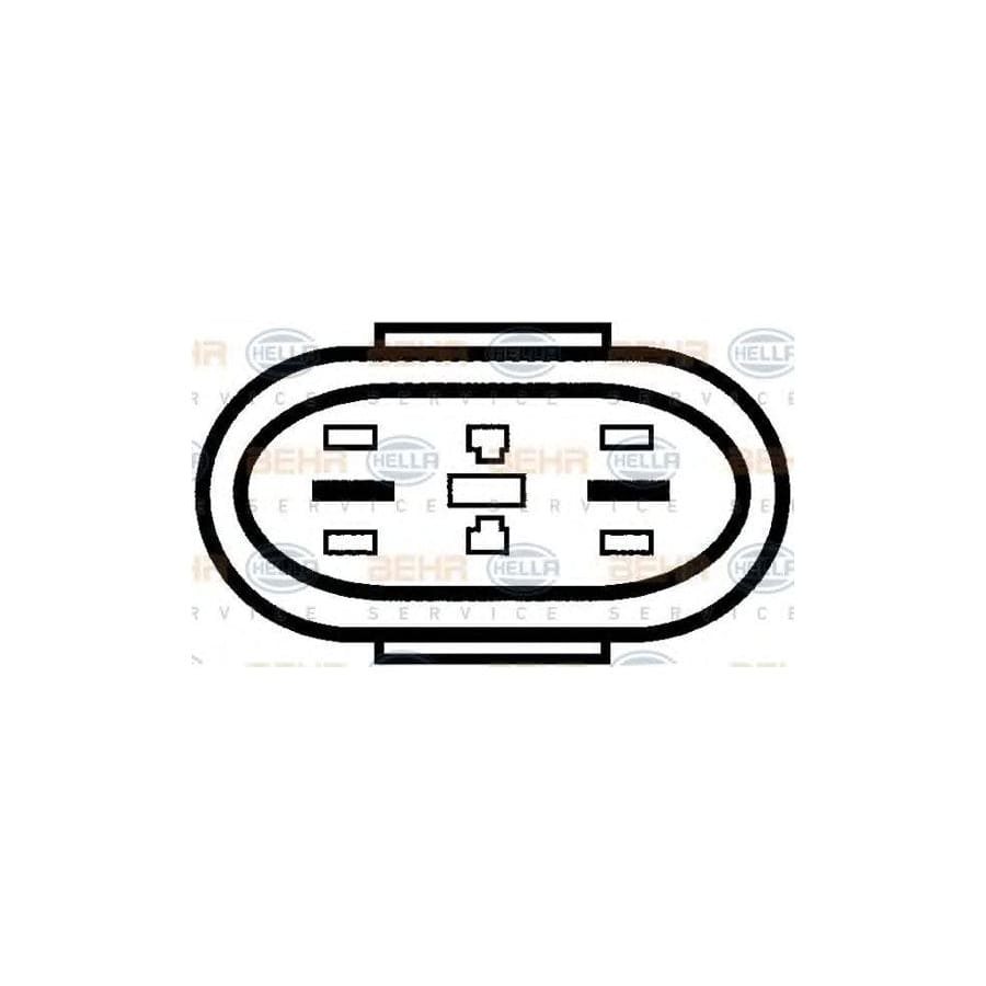 Hella 8EW 009 157-031 Fan, Radiator