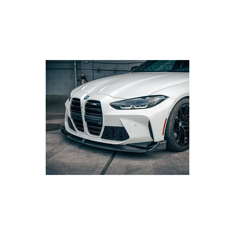VR Aero Carbon Fiber Front Lip Spoiler BMW M3 G80 | BMW M4 G82
