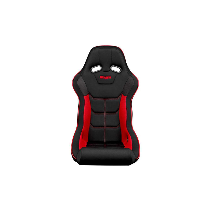 BRAUM Falcon X Series Fia Approved Fixed Back Racing Seat (Black & Red)