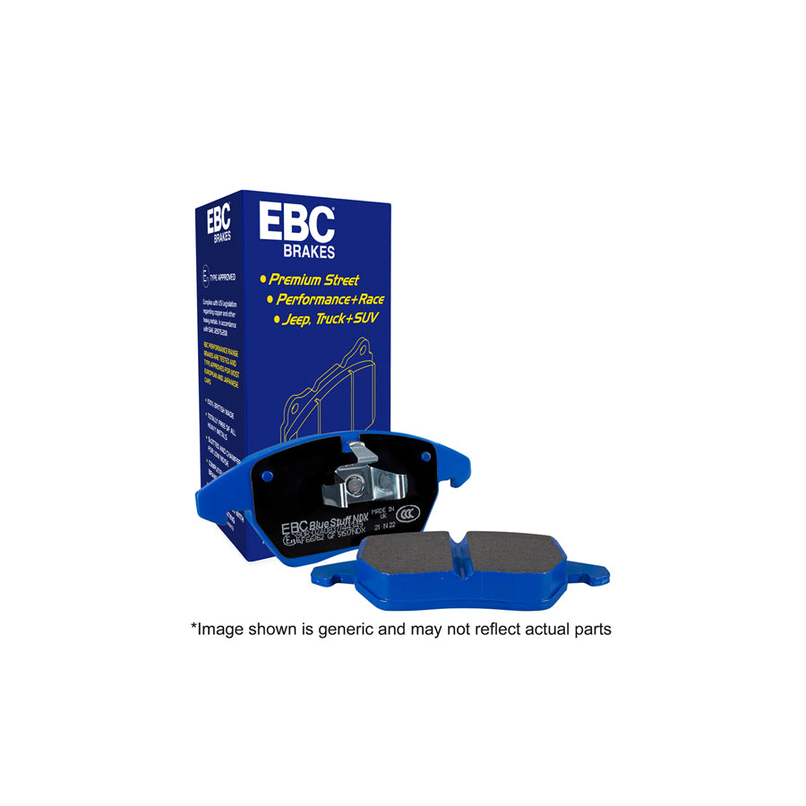 EBC DP52354NDX Alfa Romeo Bluestuff NDX Front Brake Pads  - Brembo Caliper (Inc. Giulia & Stelvio) 1 | ML Performance UK Car Parts