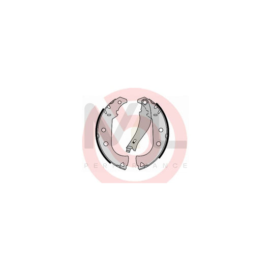 BREMBO S 23 556 Brake Shoe Set with handbrake lever | ML Performance Car Parts