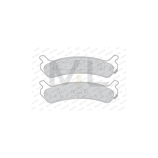 Ferodo Premier Fdb1139 Brake Pad Set Not Prepared For Wear Indicator | ML Performance Car Parts