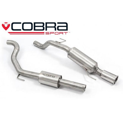 Cobra Exhaust Vauxhall Corsa D 1.6 SRI (07-09) Cat Back Performance Exhaust