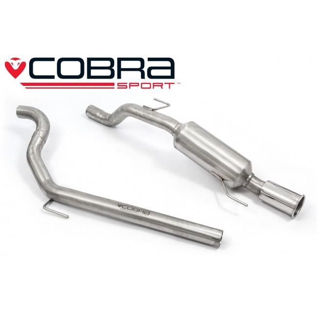 Cobra Exhaust Vauxhall Corsa D 1.6 SRI (07-09) Cat Back Performance Exhaust