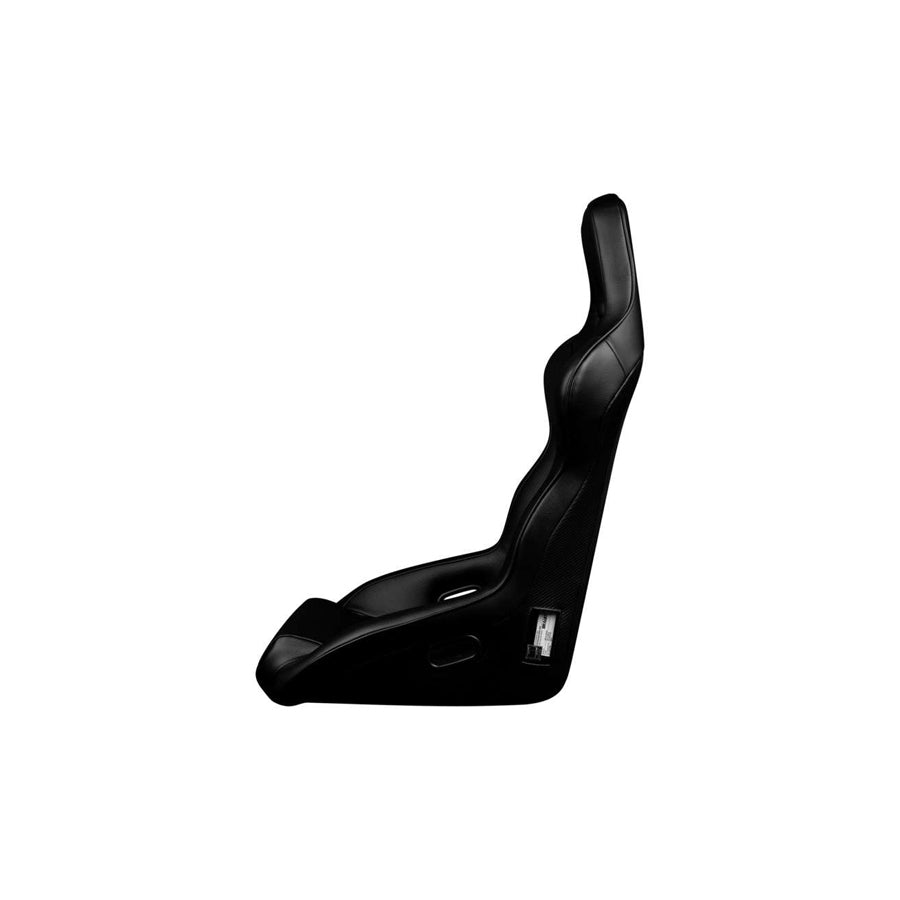BRAUM Falcon X Series Fia Approved Fixed Back Racing Seat (Black Leatherette)