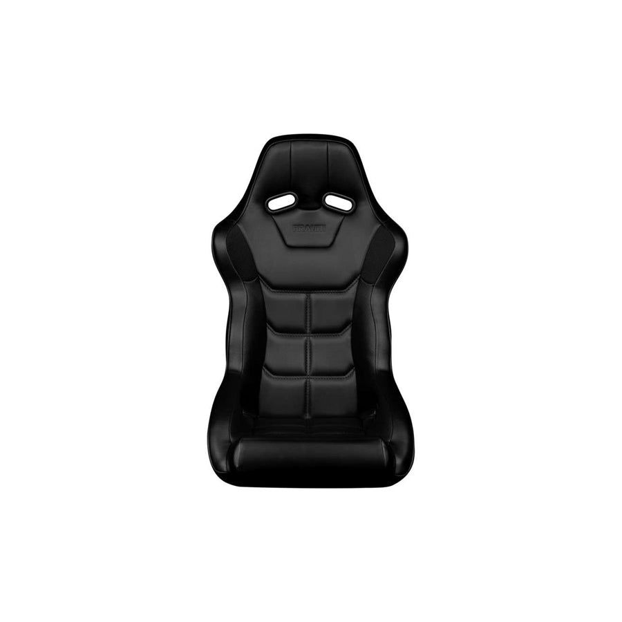 BRAUM Falcon X Series Fia Approved Fixed Back Racing Seat (Black Leatherette)