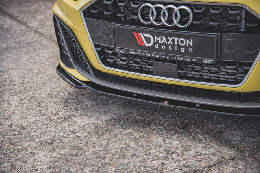 Maxton Design AU-A1-GB-SLINE-FD2T Front Splitter V.2 Audi A1 S-Line GB – ML  Performance