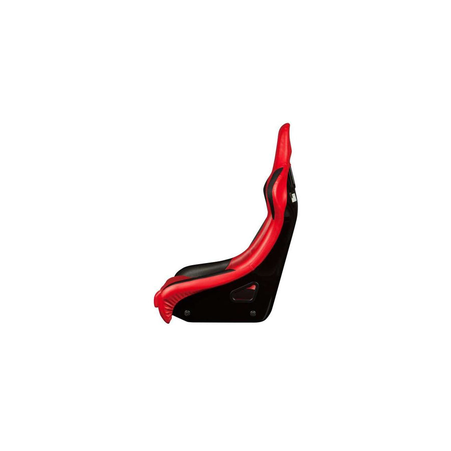 BRAUM Falcon Series Fia Approved Fixed Back Racing Seat (Red Leatherette)