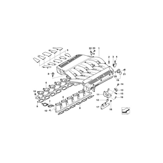 Genuine BMW 11617574148 E65 E66 E67 Intake Manifold System (Inc. 760Li, 760LiS & 760i) | ML Performance UK