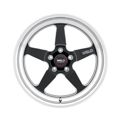 Weld S10487063400 Ventura S104 Wheel 18x7 5x120.65 ET0 BS4 Gloss Black MIL - DIA