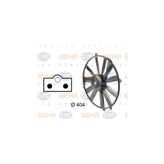 Hella 8EW 009 144-731 Fan, Radiator