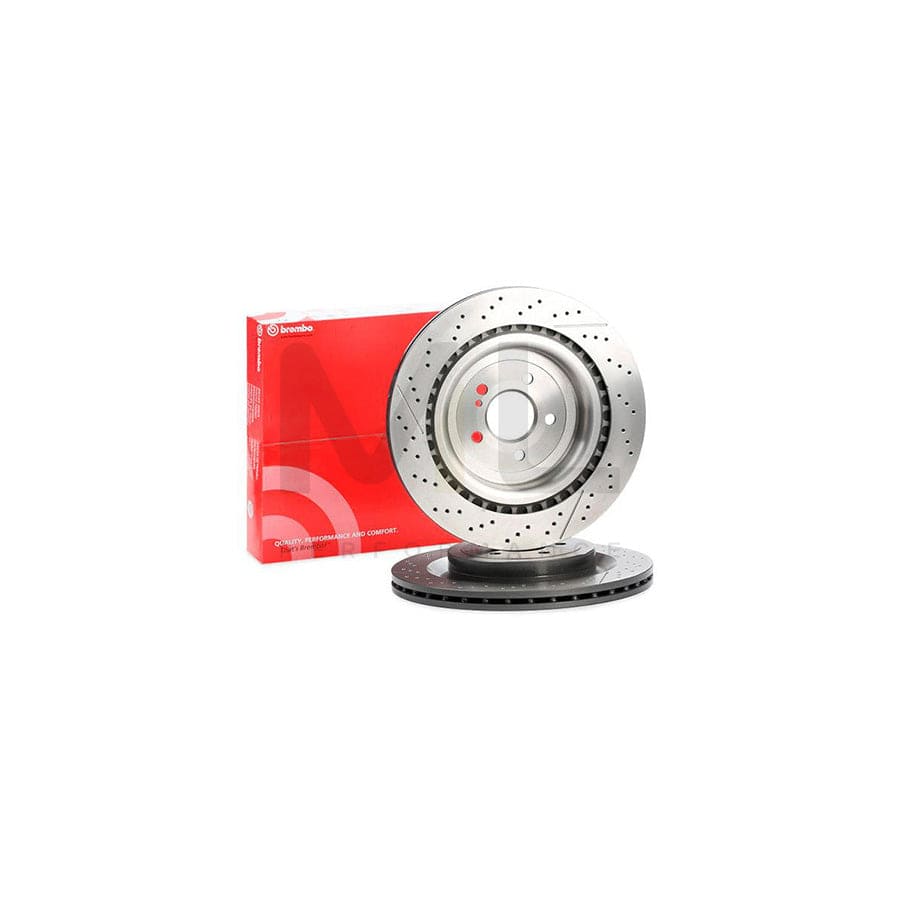 BREMBO COATED DISC LINE 09.B879.11 Brake Disc Internally Vented, Slotted / Perforated, Coated, High-carbon, with bolts/screws | ML Performance Car Parts