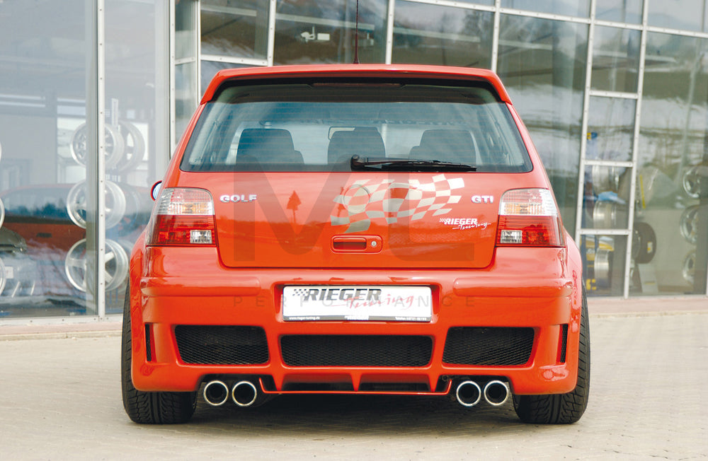 Rieger 00059062 VW Mk4 Golf Rear Bumper 4 | ML Performance UK Car Parts