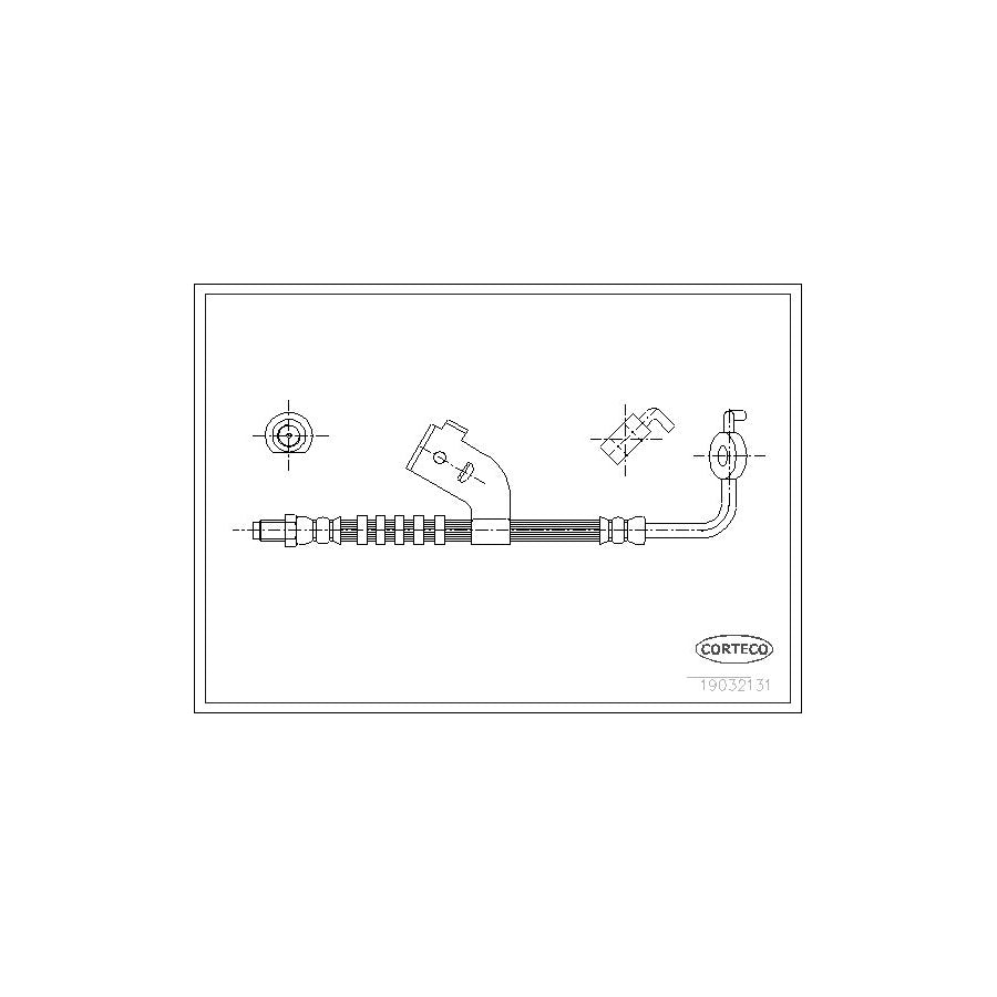 Corteco 19032131 Brake Hose | ML Performance UK
