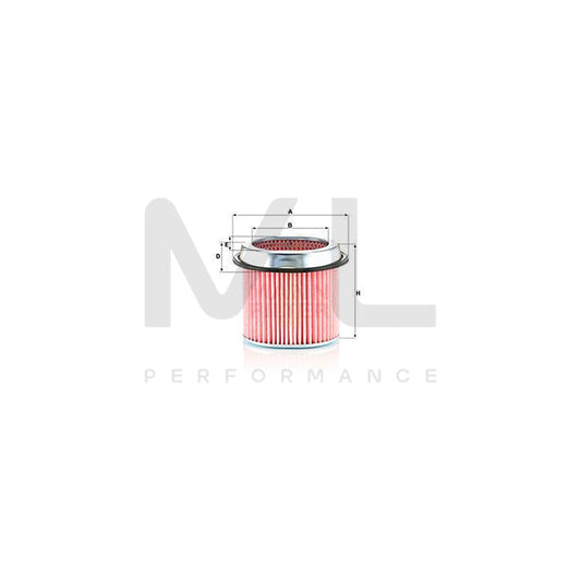 MANN-FILTER C 1891 Air Filter Filter Insert | ML Performance Car Parts