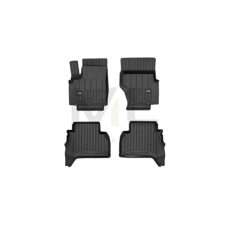 FROGUM Tailored, ProLine 3D427143 Floor mat set for VW Amarok Pickup (2HA, 2HB, S1B, S6B, S7A, S7B) Elastomer, Front and Rear, Quantity: 4, Black | ML Performance Car Parts