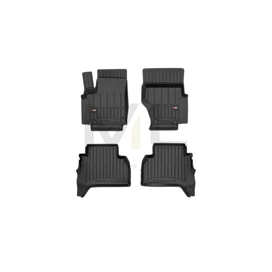 FROGUM Tailored, ProLine 3D427143 Floor mat set for VW Amarok Pickup (2HA, 2HB, S1B, S6B, S7A, S7B) Elastomer, Front and Rear, Quantity: 4, Black | ML Performance Car Parts