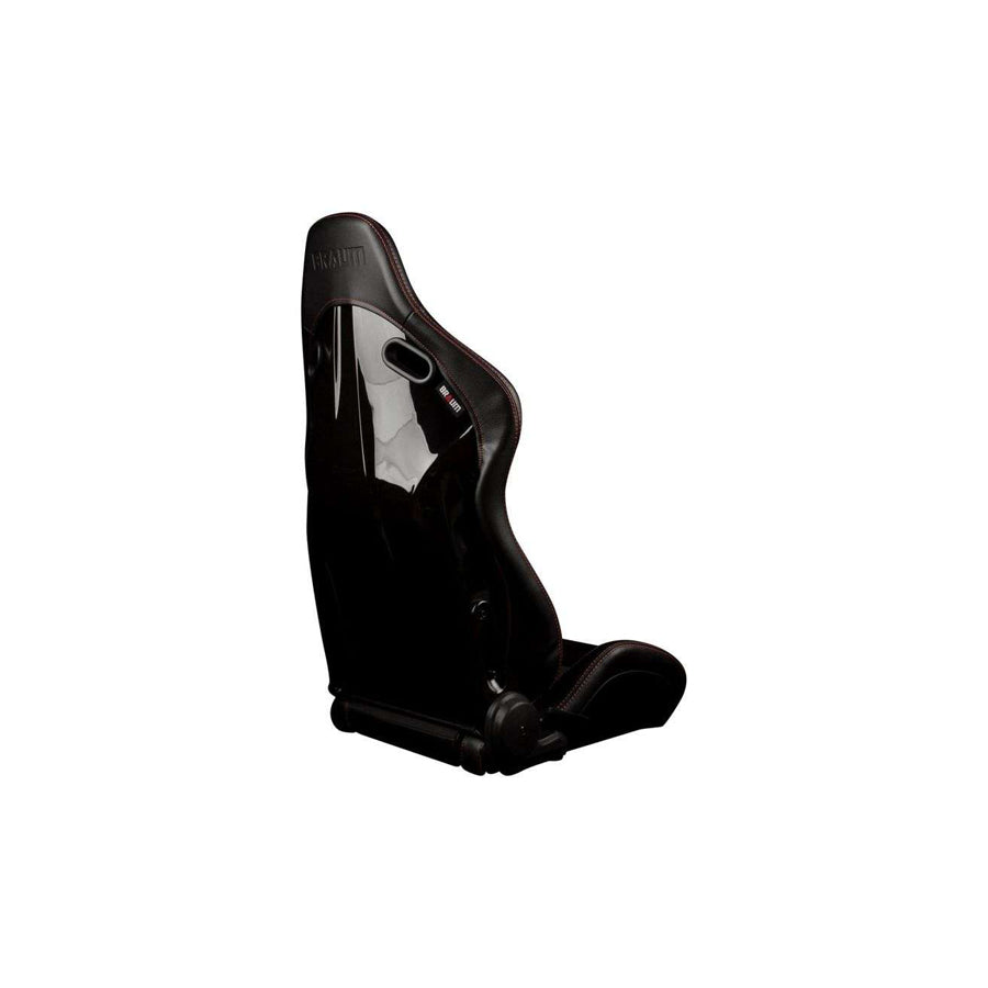 BRAUM Falcon-S Series Reclinable Composite Seats (Black Leatherette Red Plaid) – Priced Per Pair