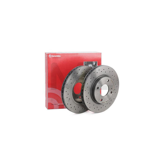 BREMBO XTRA LINE 09.A968.2X Brake Disc Perforated / Vented, Coated | ML Performance Car Parts