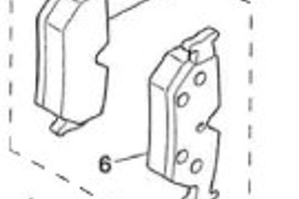 Aston Martin 28-83039 Rear Brake Pads Pre 97my | ML Performance UK Car Parts