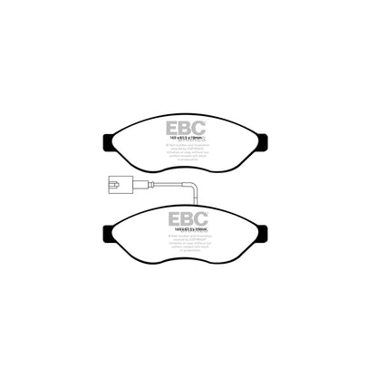 EBC DP1968 Citroen Fiat Peugeot Ultimax Front Brake Pads - Brembo Caliper 2 | ML Performance UK Car Parts