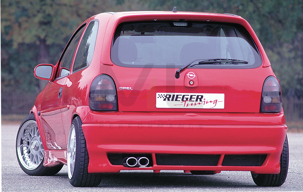 Rieger 00058815 Opel Corsa B Rear Diffuser 2 | ML Performance UK Car Parts