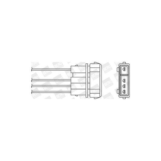 Beru OZH165 Lambda Sensor