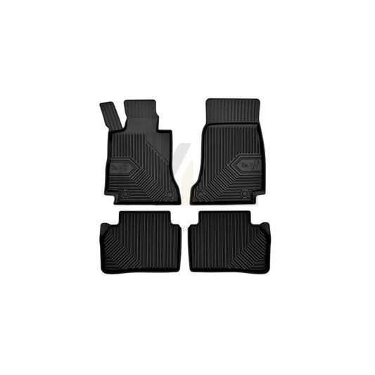 FROGUM Tailored 77407695 Floor mat set suitable for MERCEDES-BENZ E-Class Saloon (W213) Elastomer, Front and Rear, Quantity: 4, Black | ML Performance Car Parts